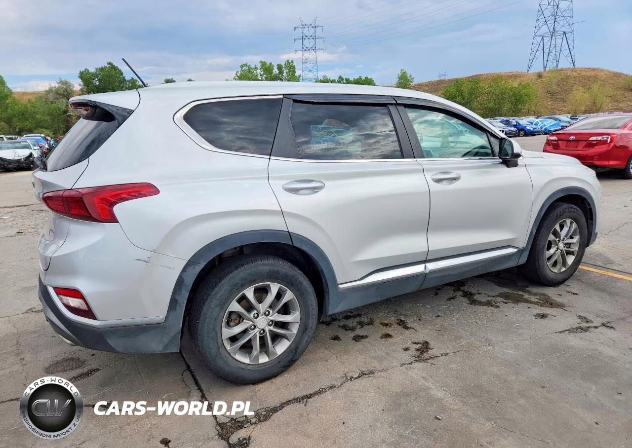 2019 Hyundai Santa Fe Se VIN:5NMS2CAD3KH119217 - 3