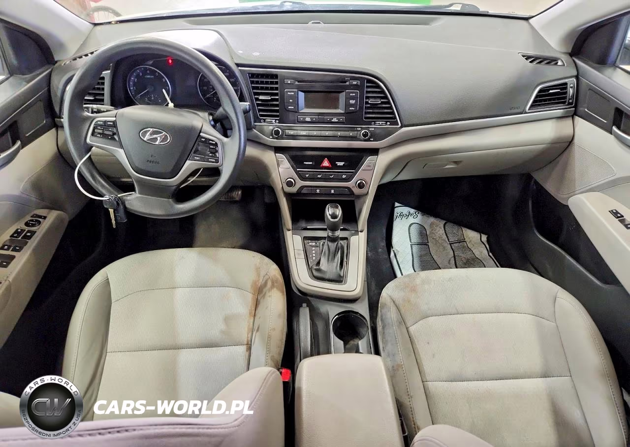 2017 Hyundai Elantra Se VIN:5NPD74LFXHH112212 - 8
