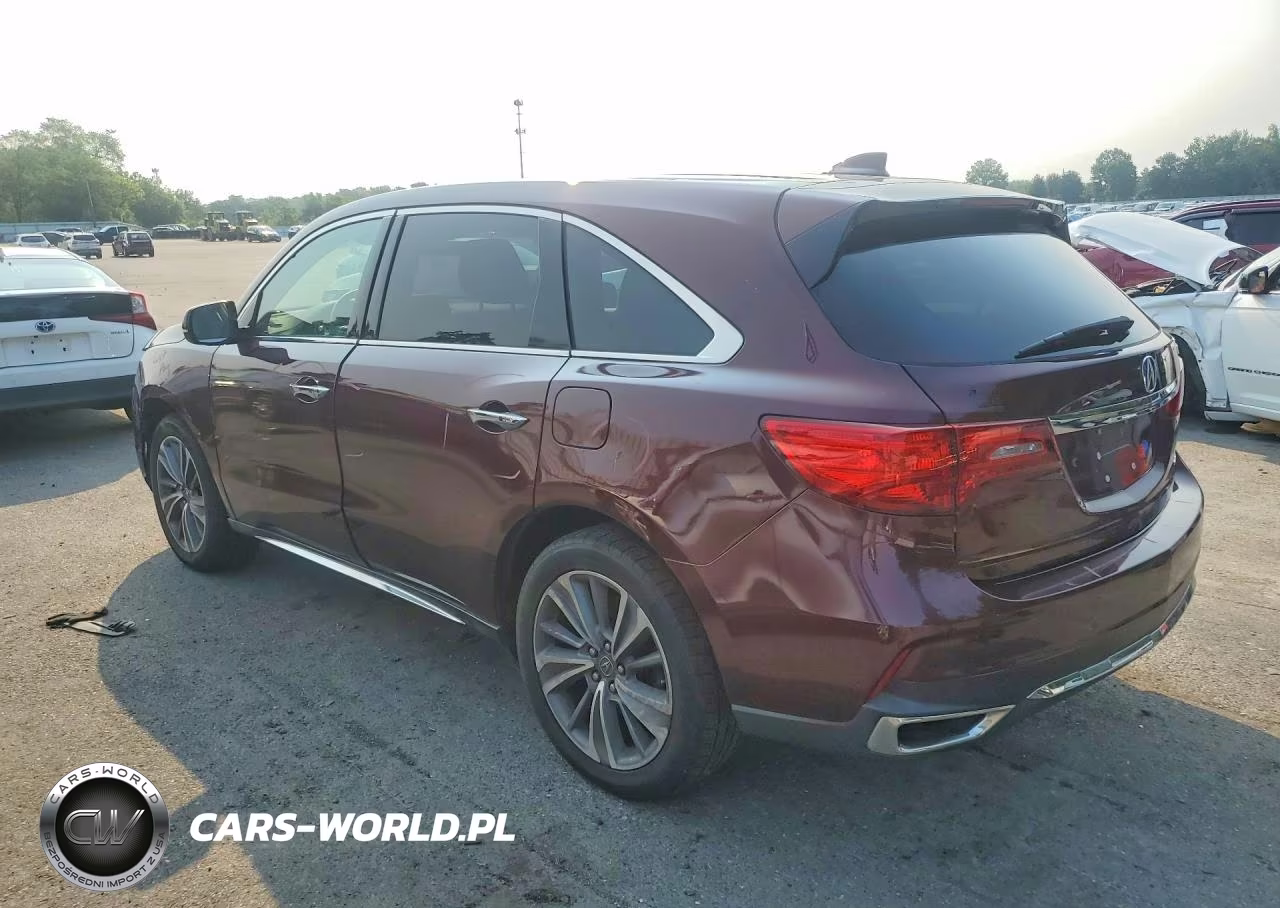 2017 Acura Mdx Technology VIN:5FRYD4H57HB003410 - 2