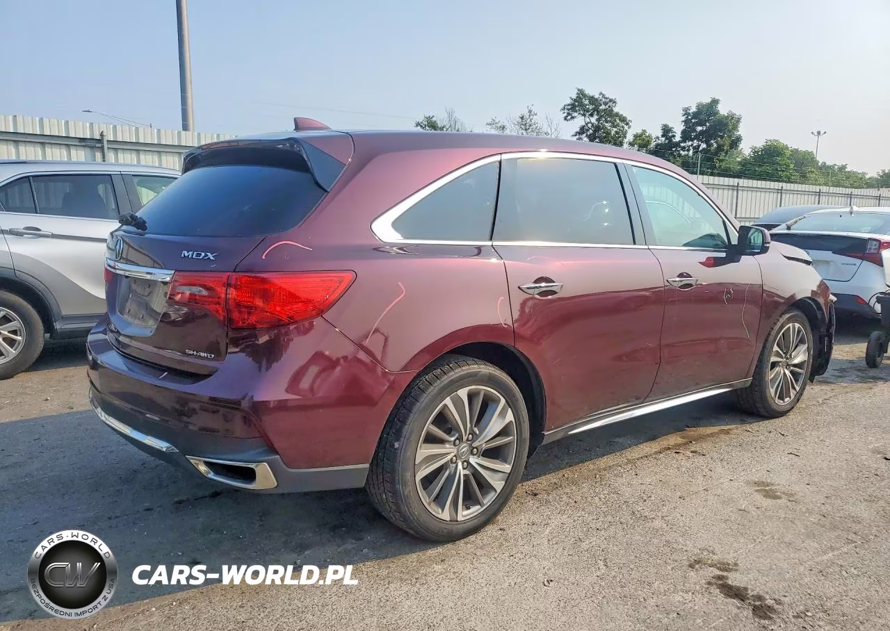 2017 Acura Mdx Technology VIN:5FRYD4H57HB003410 - 3