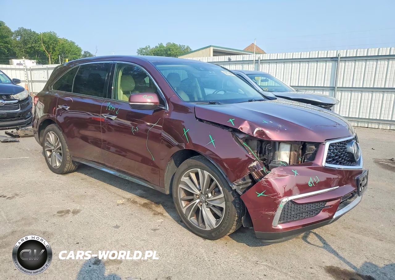 2017 Acura Mdx Technology VIN:5FRYD4H57HB003410 - 4