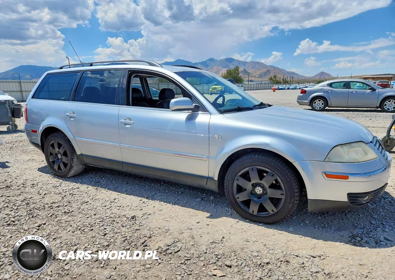 2003 Volkswagen Passat Glx 4Motion VIN:WVWYH63B03E062341 - 4