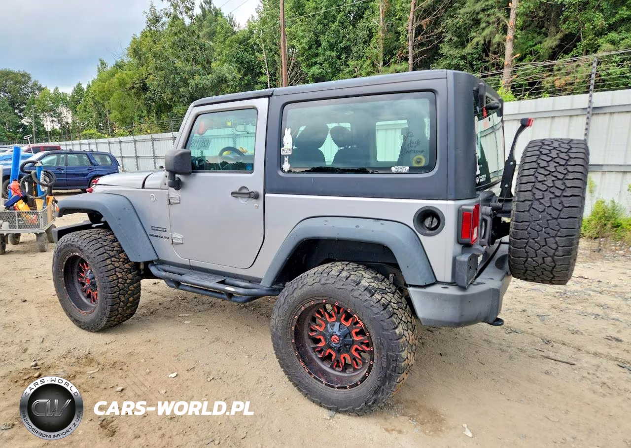 2017 Jeep Wrangler Sport VIN:1C4GJWAG8HL660968 - 2