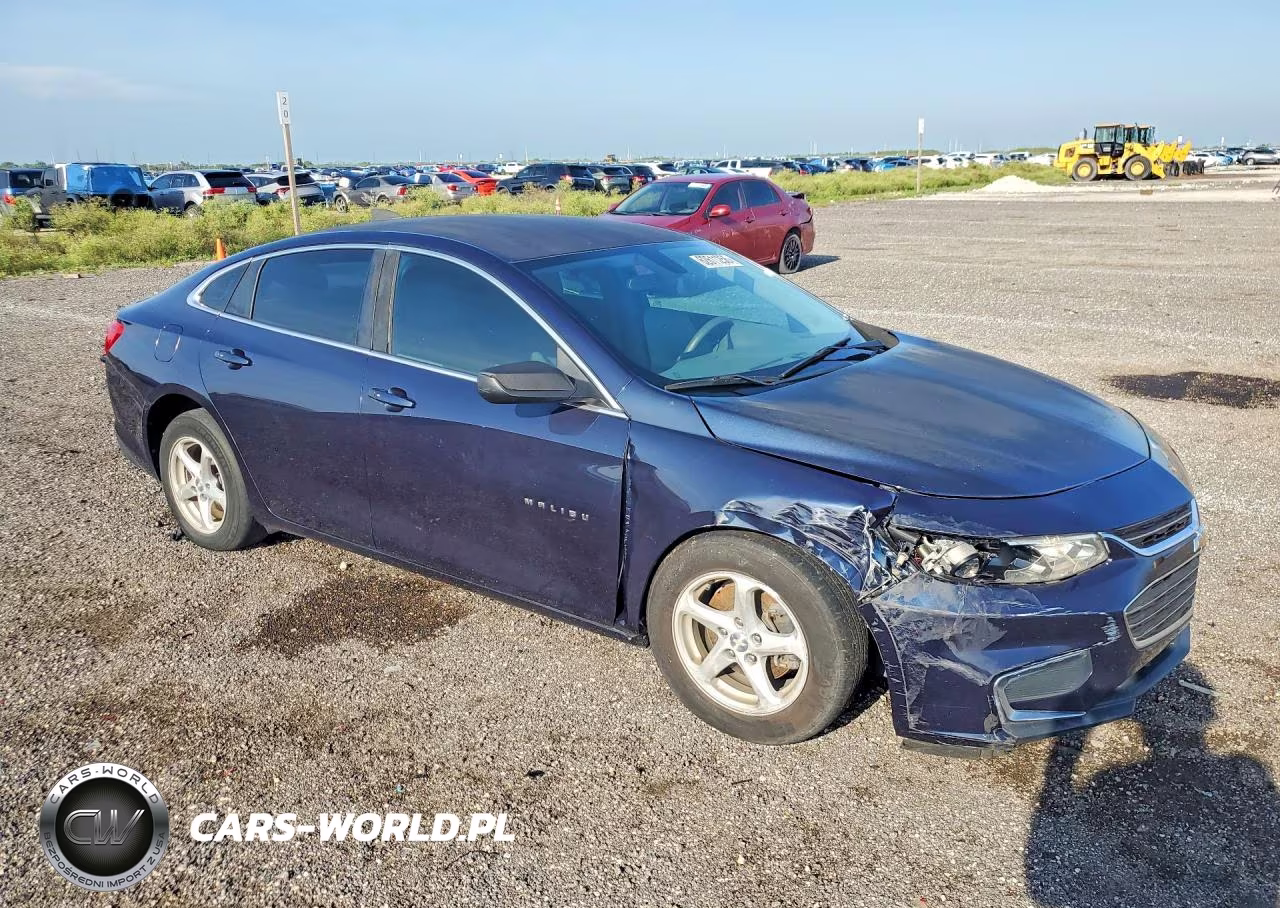 2017 Chevrolet Malibu Ls VIN:1G1ZB5ST6HF101356 - 4