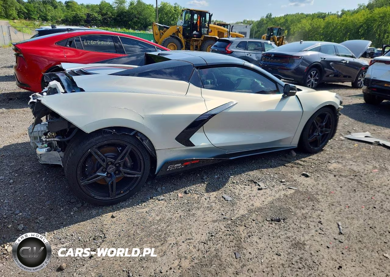 2021 Chevrolet Corvette Convertible 3Lt VIN:1G1YC3D40M5118527 - 3