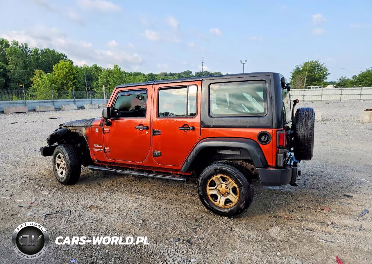 2014 Jeep Wrangler Unlimited Sport VIN:1C4BJWKG0EL257037 - 2