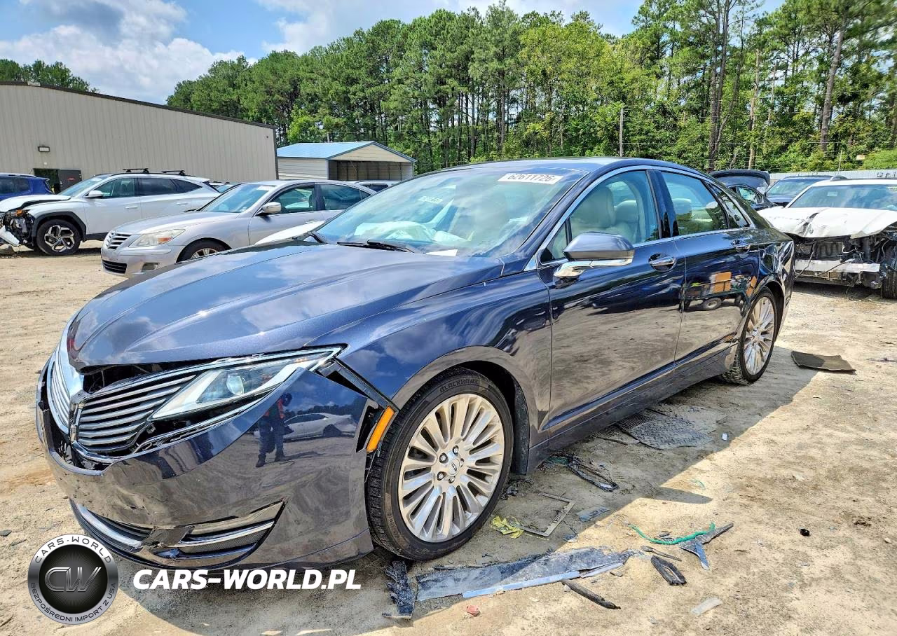 2014 Lincoln Mkz VIN:3LN6L2G92ER835151 - 2