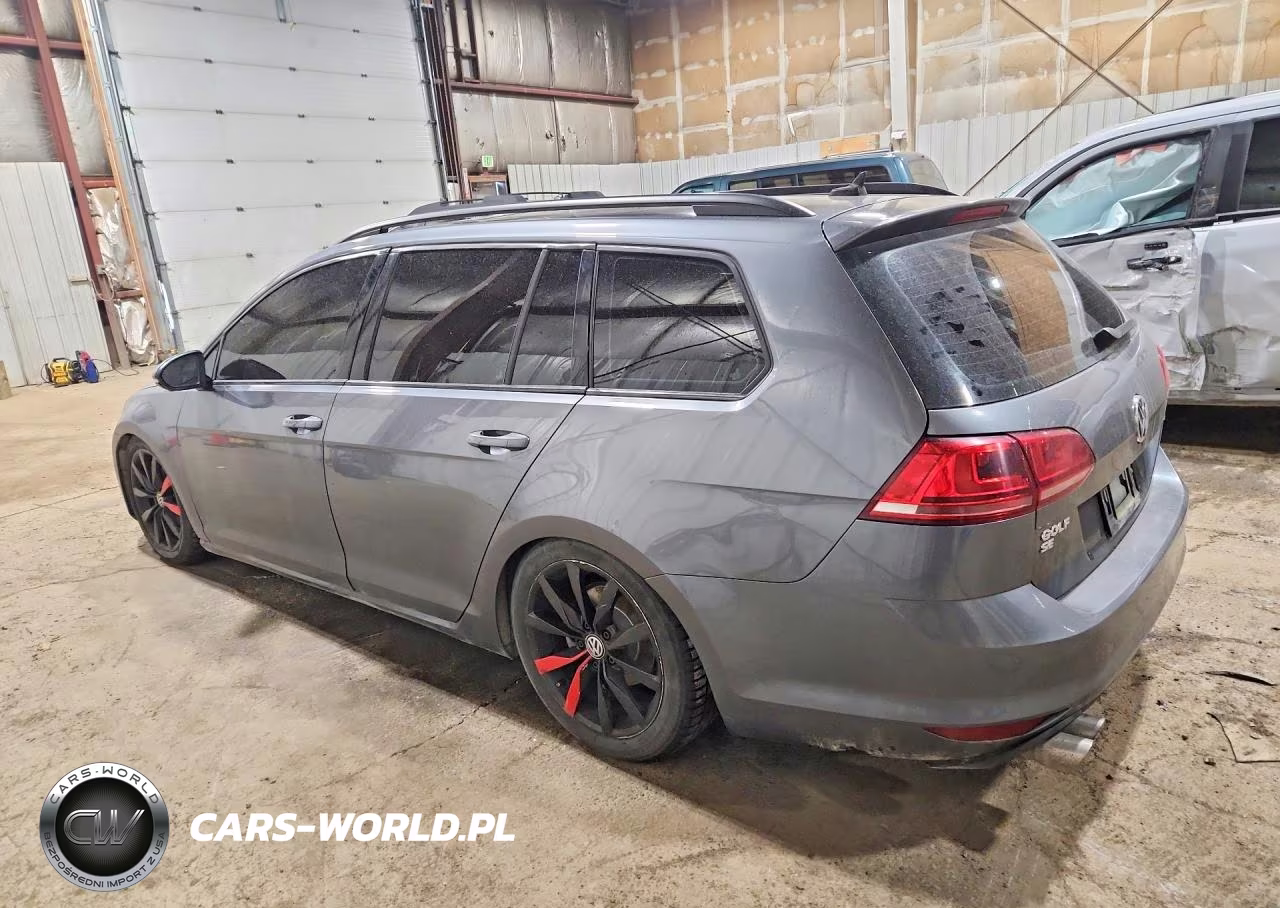 2017 Volkswagen Golf Sportwagen S VIN:3VWC17AUXHM501505 - 2