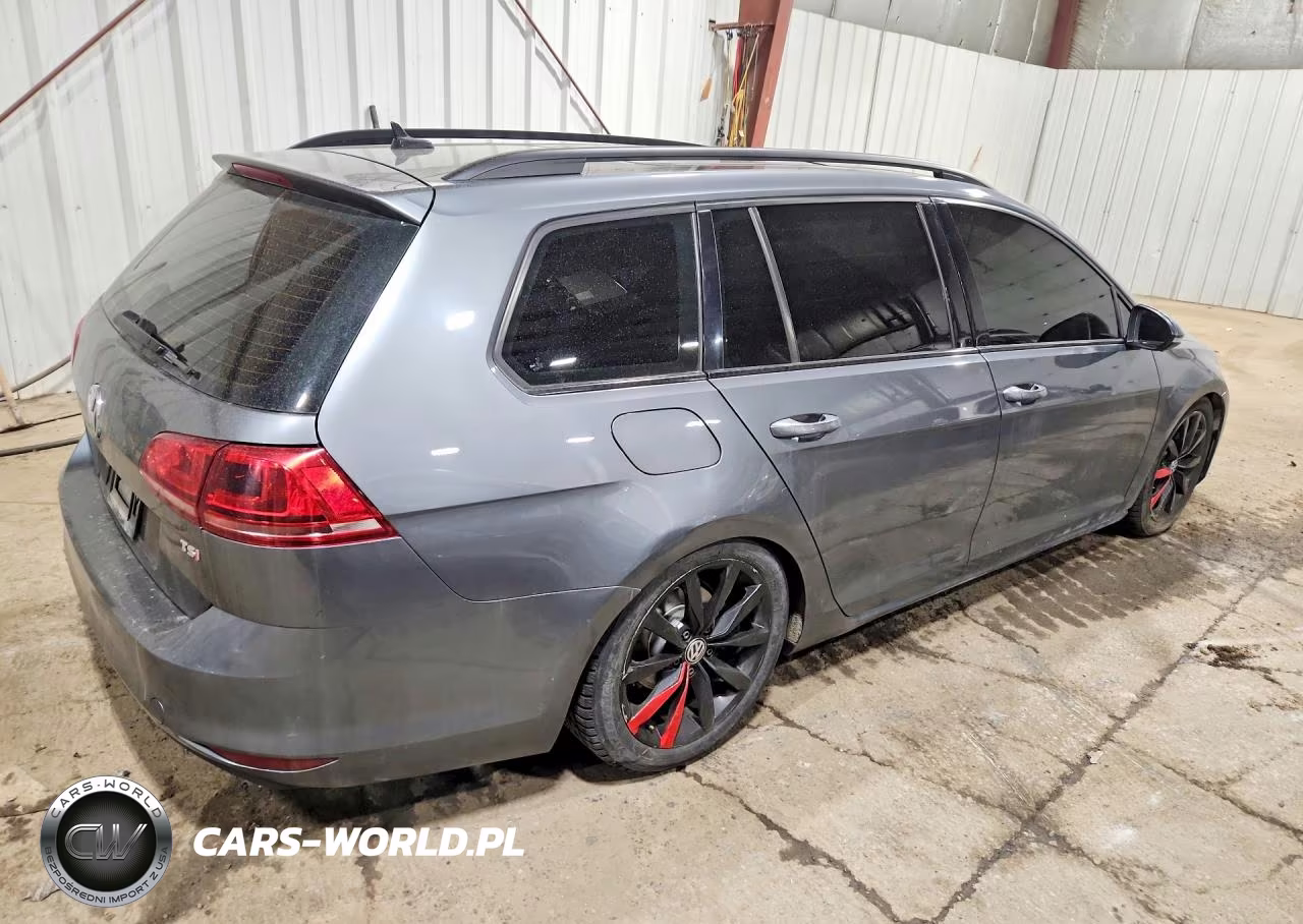 2017 Volkswagen Golf Sportwagen S VIN:3VWC17AUXHM501505 - 3