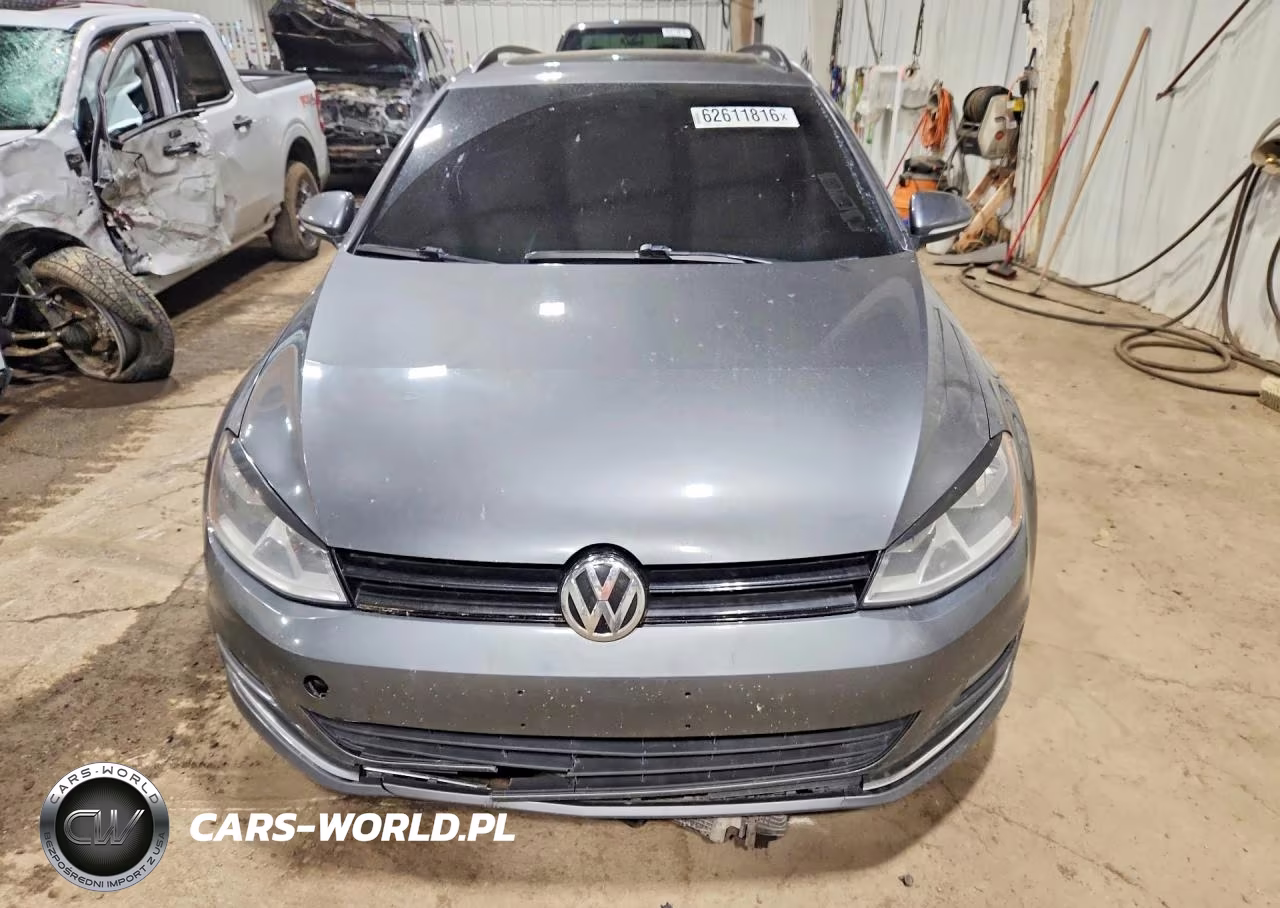 2017 Volkswagen Golf Sportwagen S VIN:3VWC17AUXHM501505 - 5
