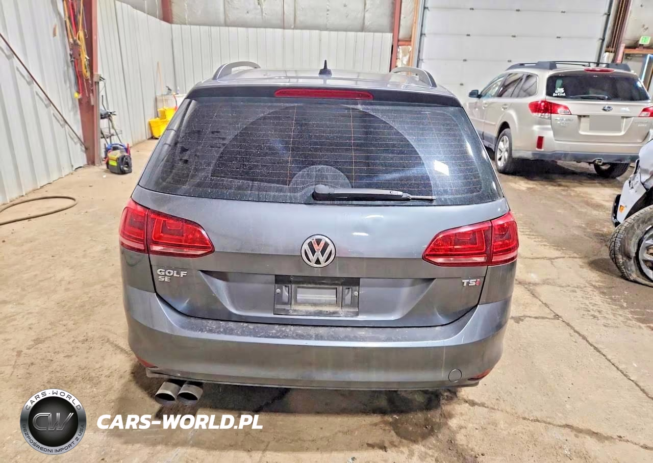 2017 Volkswagen Golf Sportwagen S VIN:3VWC17AUXHM501505 - 6