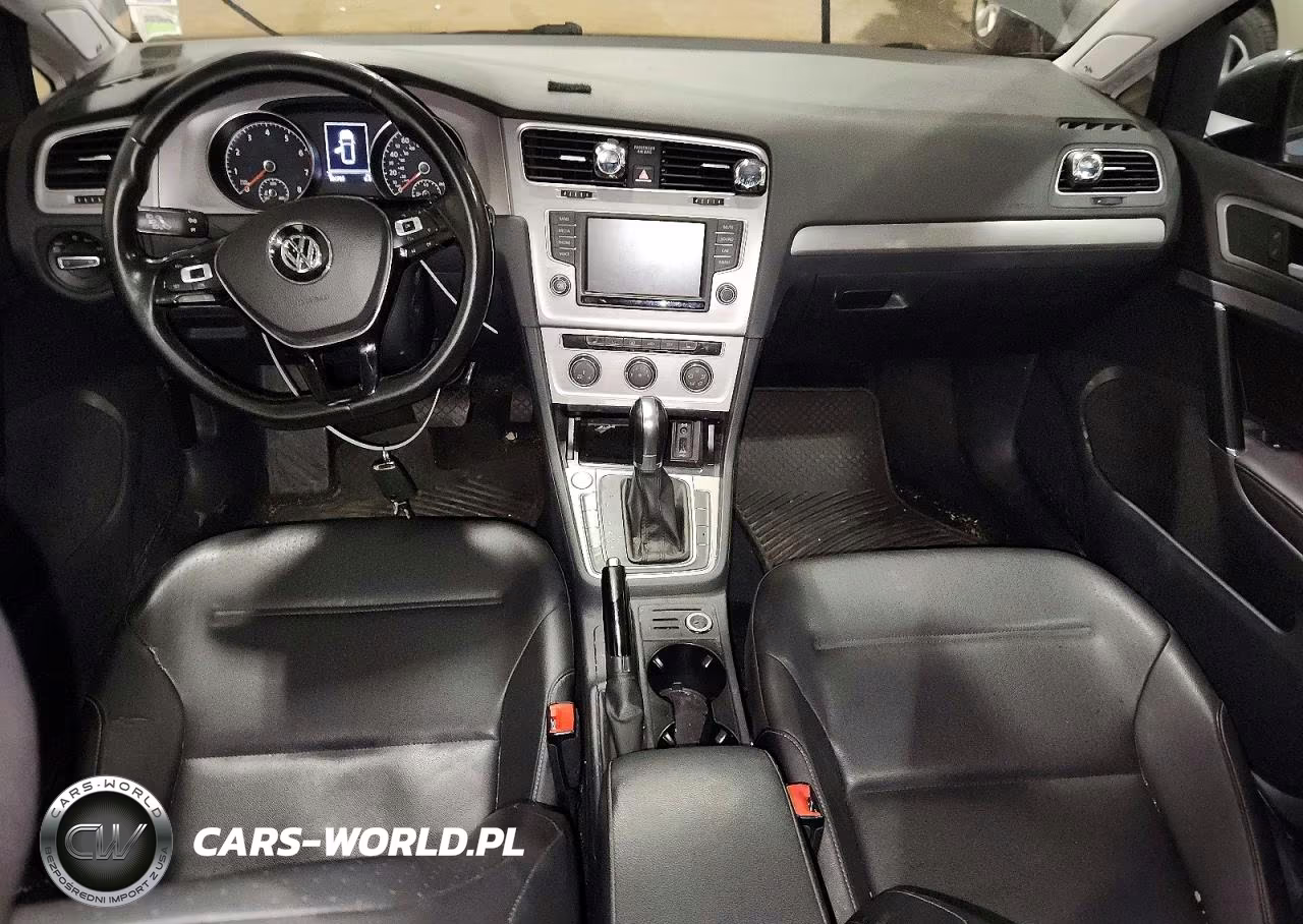 2017 Volkswagen Golf Sportwagen S VIN:3VWC17AUXHM501505 - 8