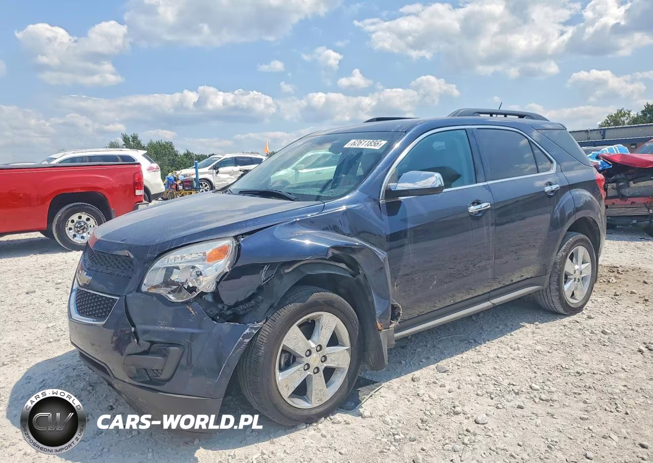 2015 Chevrolet Equinox Lt VIN:2GNALBEK6F6396251 - 1