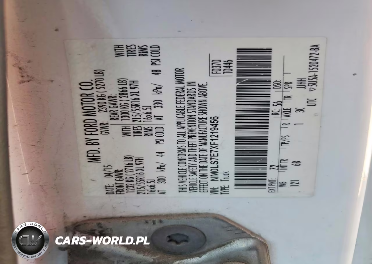 2015 Ford Transit Connect Xl VIN:NM0LS7E7XF1219456 - 13