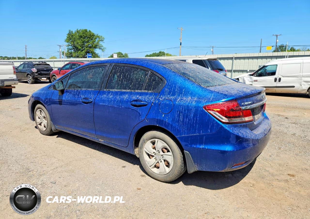 2014 Honda Civic Lx VIN:19XFB2F54EE007082 - 2