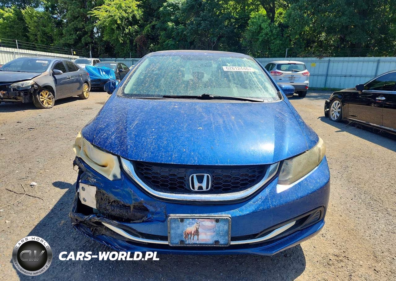 2014 Honda Civic Lx VIN:19XFB2F54EE007082 - 5