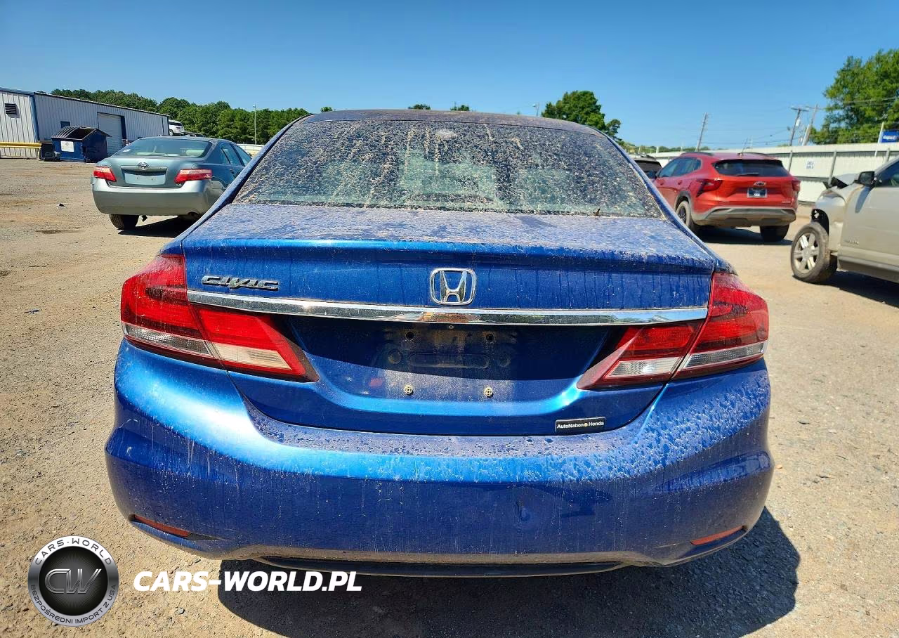 2014 Honda Civic Lx VIN:19XFB2F54EE007082 - 6