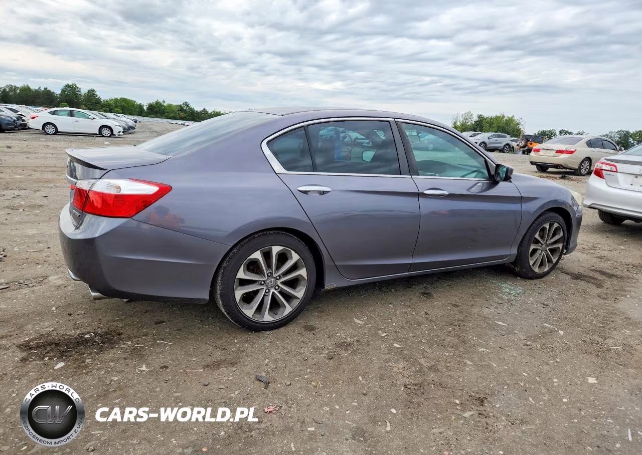 2014 Honda Accord Sport VIN:1HGCR2F52EA110925 - 3