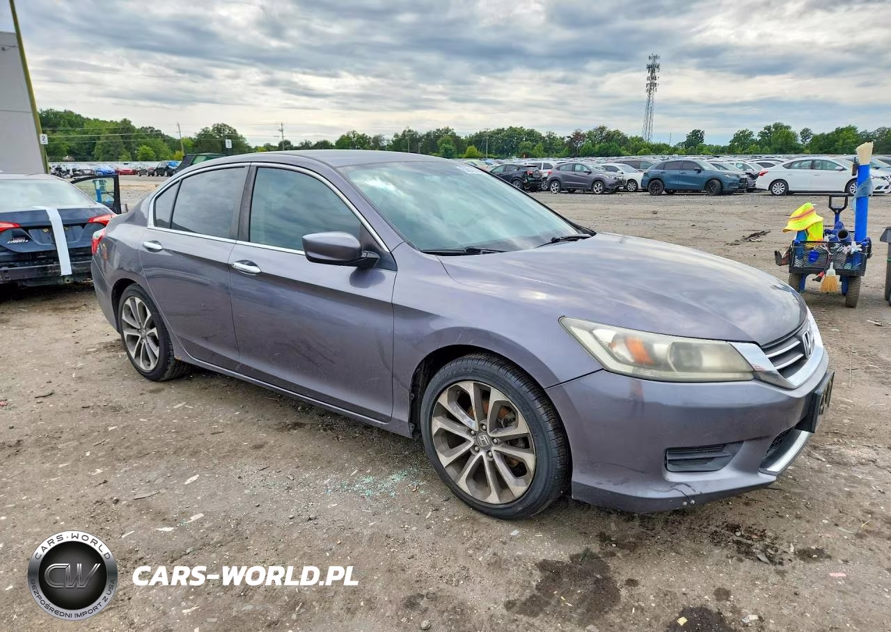 2014 Honda Accord Sport VIN:1HGCR2F52EA110925 - 4
