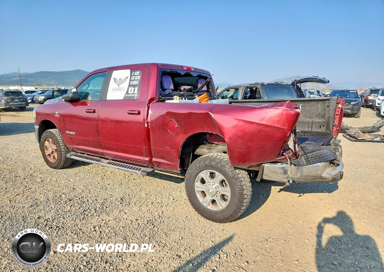 2022 Ram 2500 Big Horn-Lone Star VIN:3C6UR5DL0NG190143 - 2