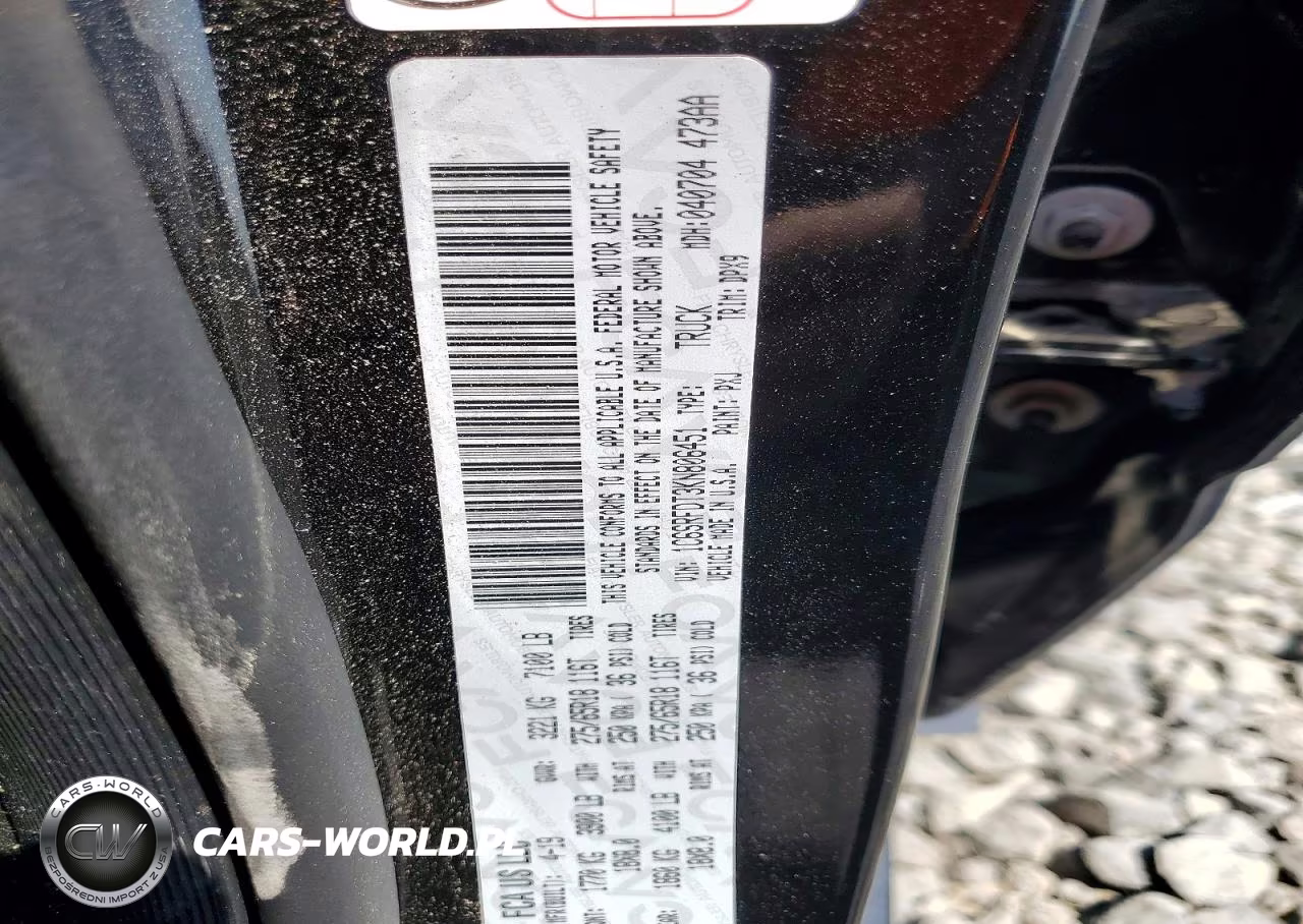 2019 Ram 1500 Laramie VIN:1C6SRFDT3KN806451 - 12