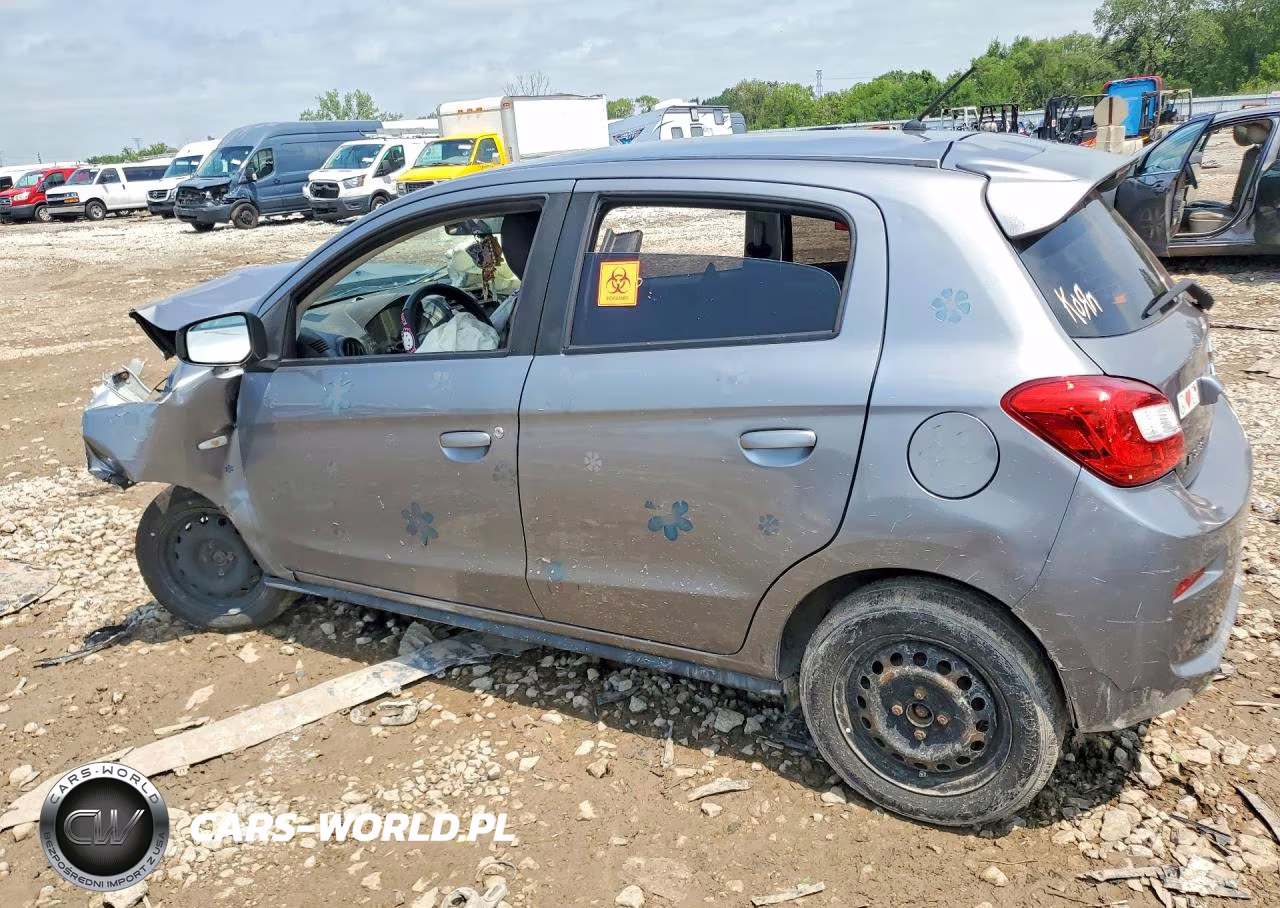 2018 Mitsubishi Mirage Es VIN:ML32A3HJ5JH009674 - 2