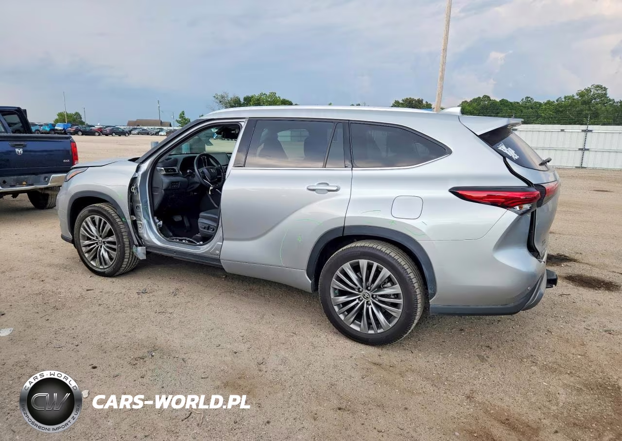 2021 Toyota Highlander Hybrid Platinum VIN:5TDFARAH5MS012423 - 2