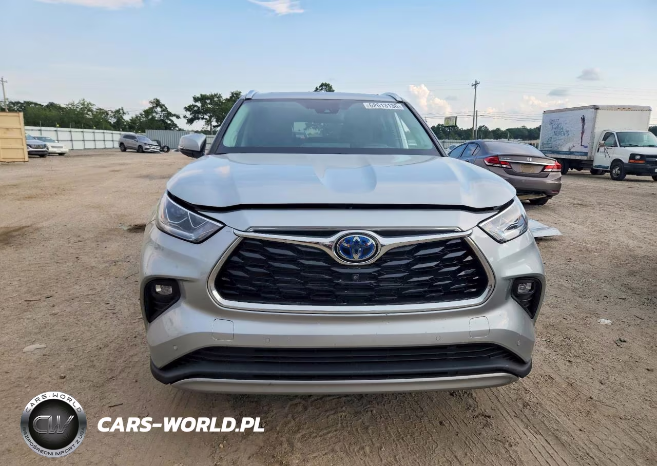 2021 Toyota Highlander Hybrid Platinum VIN:5TDFARAH5MS012423 - 5
