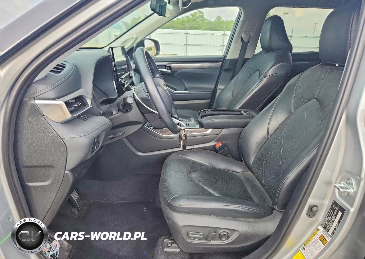 2021 Toyota Highlander Hybrid Platinum VIN:5TDFARAH5MS012423 - 7
