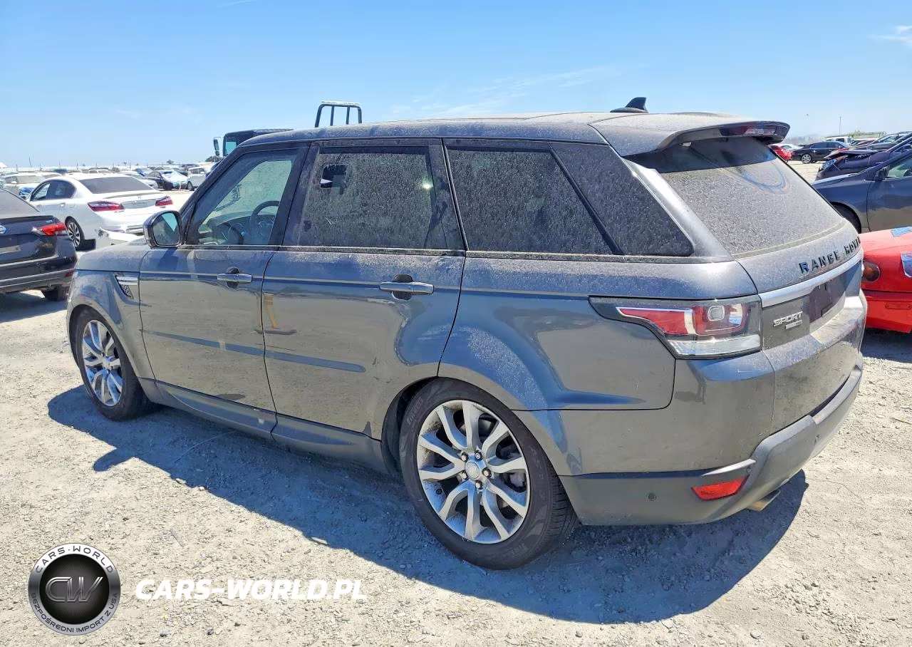 2016 Land Rover Range Rover Sport Hse VIN:SALWR2VF1GA563967 - 2