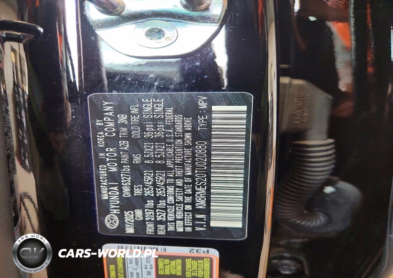 2026 Hyundai Palisade Calligraphy VIN:KM8RMES20TU020880 - 13