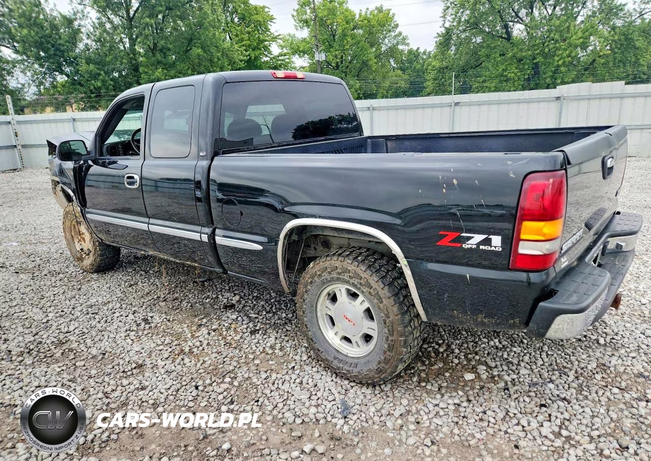 2002 GMC New Sierra K1500 VIN:2GTEK19T721163349 - 2