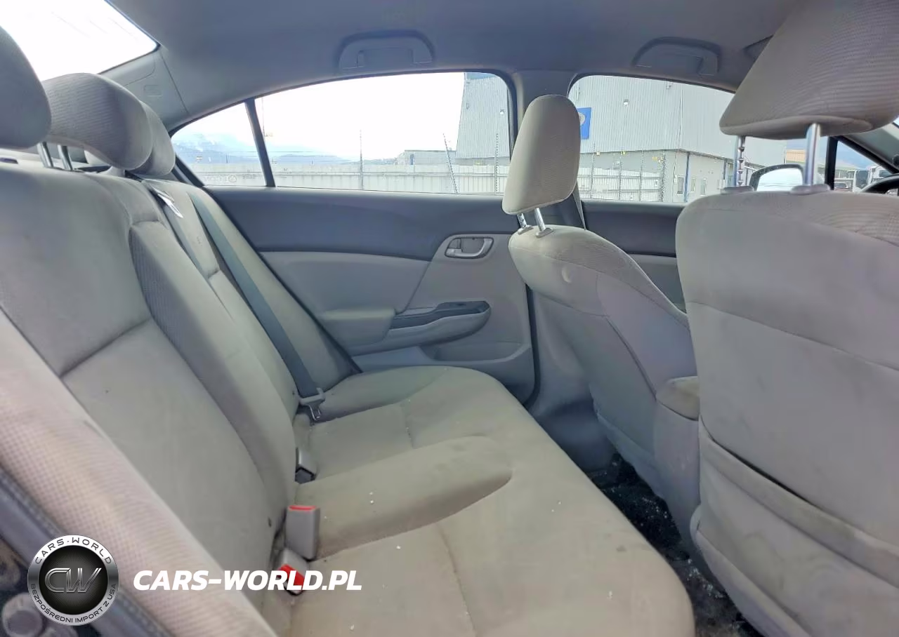 2012 Honda Civic Lx VIN:2HGFB2F58CH558425 - 10