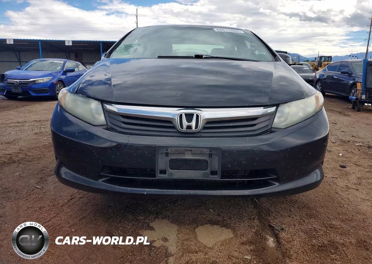 2012 Honda Civic Lx VIN:2HGFB2F58CH558425 - 5