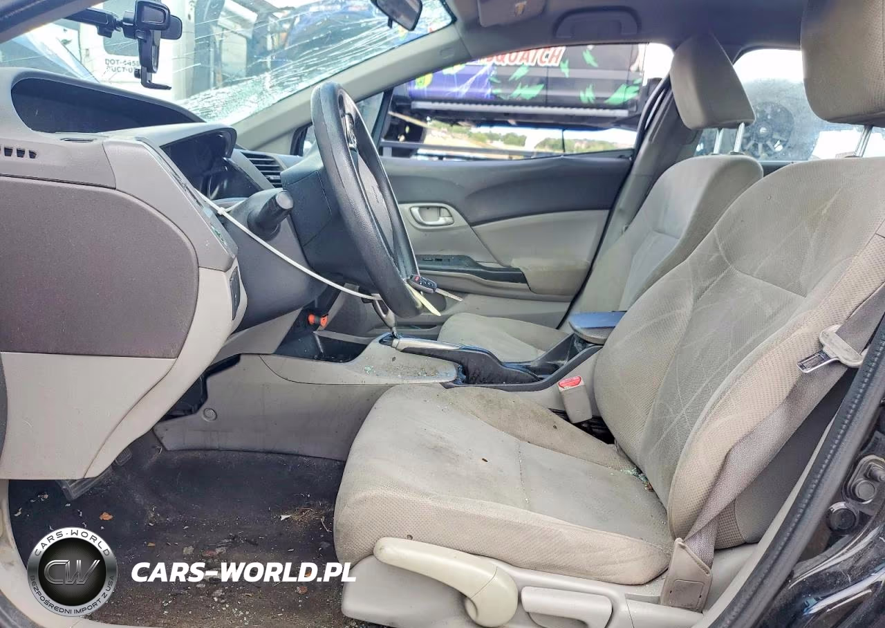 2012 Honda Civic Lx VIN:2HGFB2F58CH558425 - 7