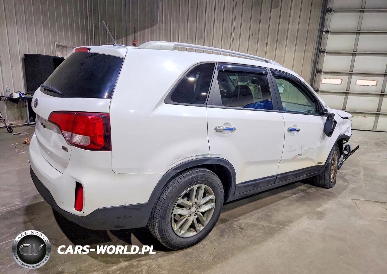 2014 Kia Sorento Lx VIN:5XYKTCA68EG455801 - 3