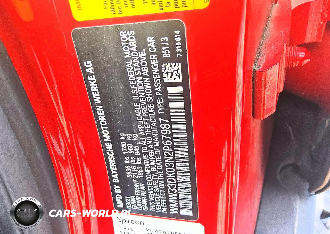 2022 Mini Cooper VIN:WMW33DK03N2P67987 - 12