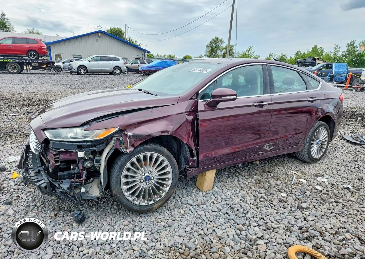 2013 Ford Fusion Titanium VIN:3FA6P0K9XDR137928 - 1