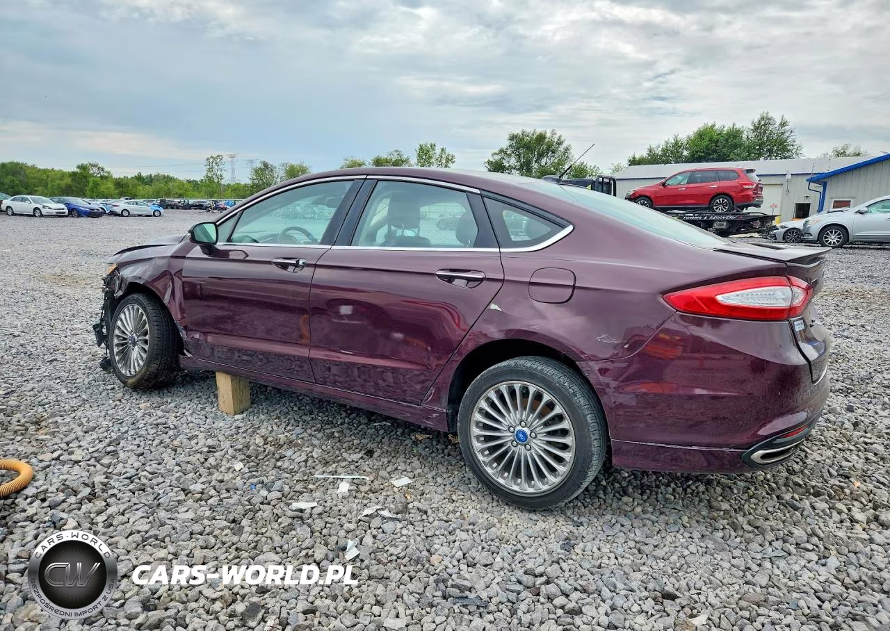 2013 Ford Fusion Titanium VIN:3FA6P0K9XDR137928 - 2