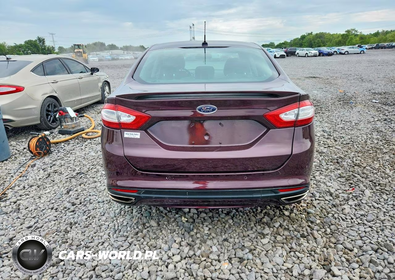 2013 Ford Fusion Titanium VIN:3FA6P0K9XDR137928 - 6