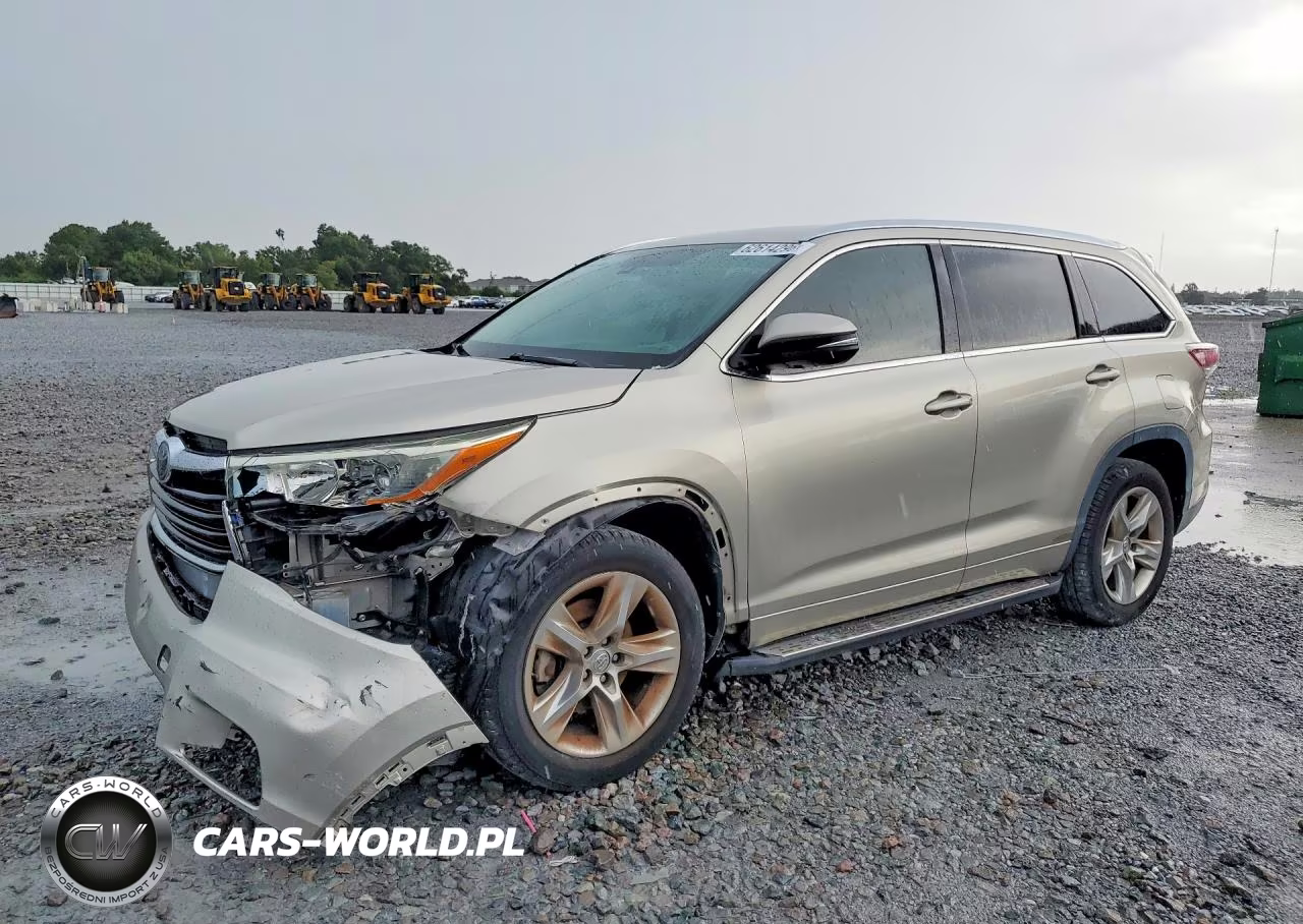 2015 Toyota Highlander Limited – zdjęcie 1 z 13
