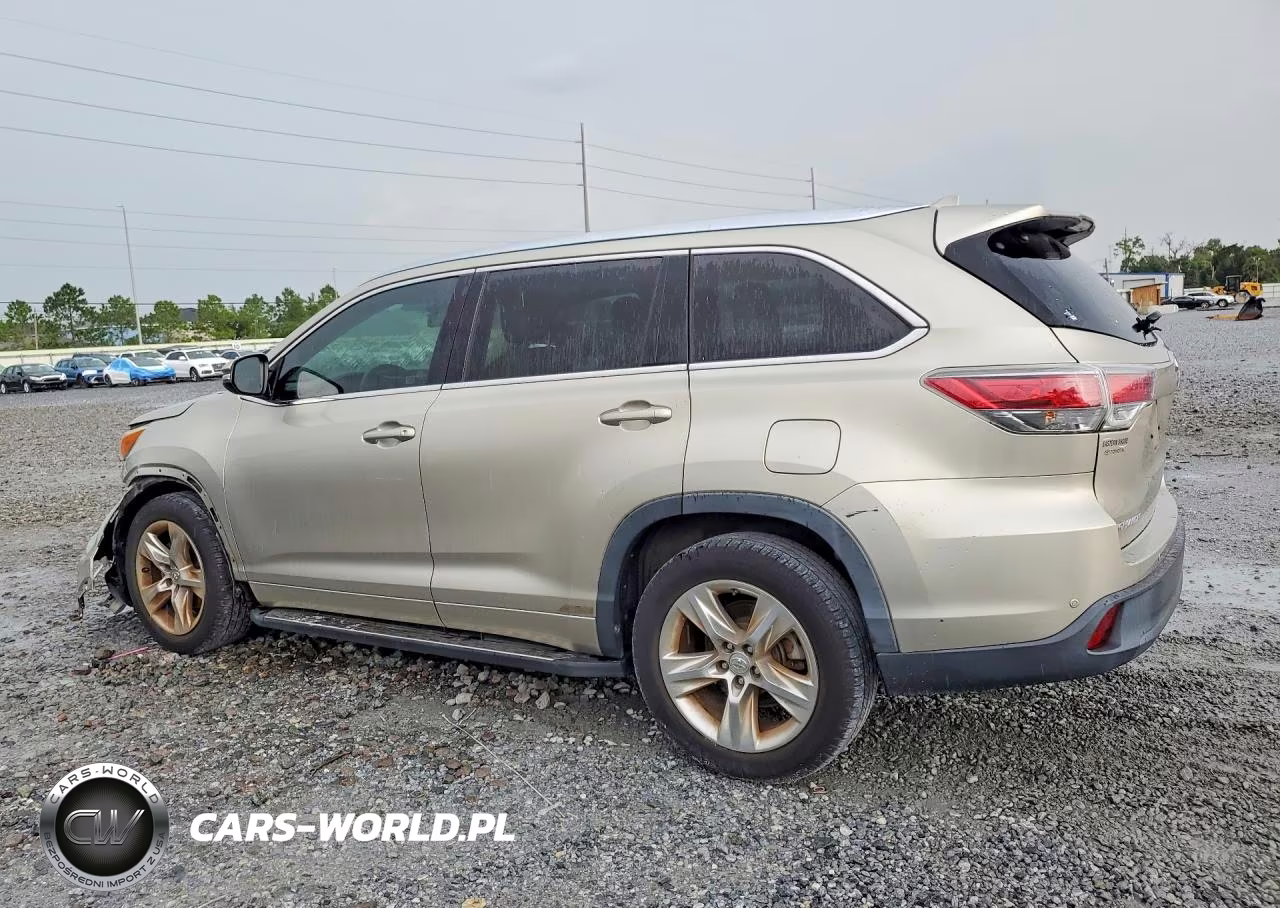 2015 Toyota Highlander Limited VIN:5TDYKRFH2FS081250 - 2
