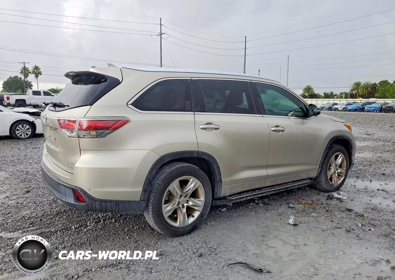 2015 Toyota Highlander Limited VIN:5TDYKRFH2FS081250 - 3