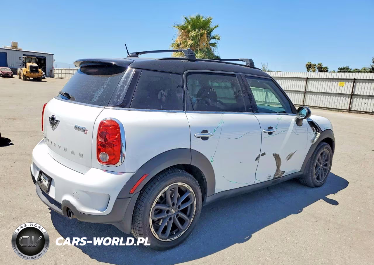 2014 Mini Cooper S Countryman VIN:WMWZC3C55EWT00030 - 3