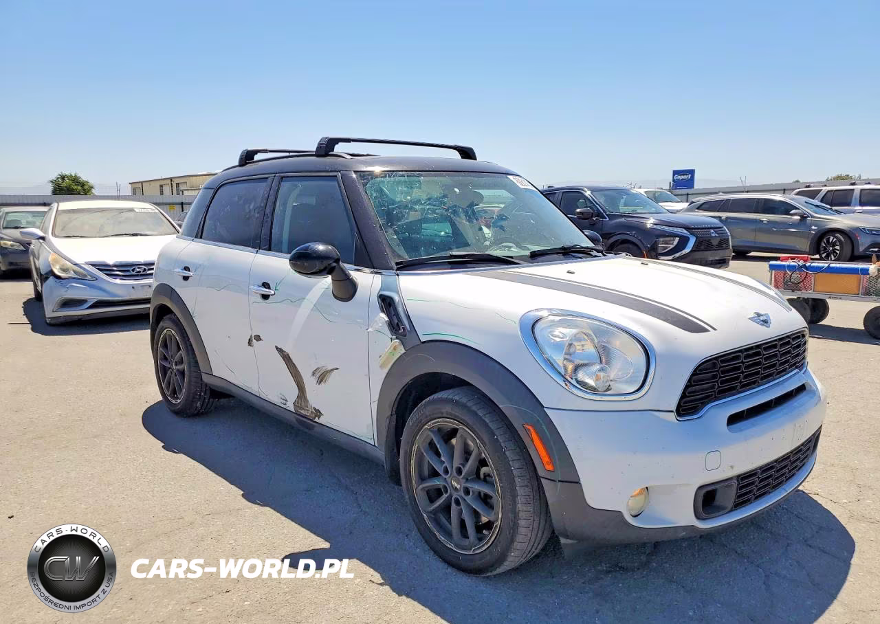 2014 Mini Cooper S Countryman VIN:WMWZC3C55EWT00030 - 4