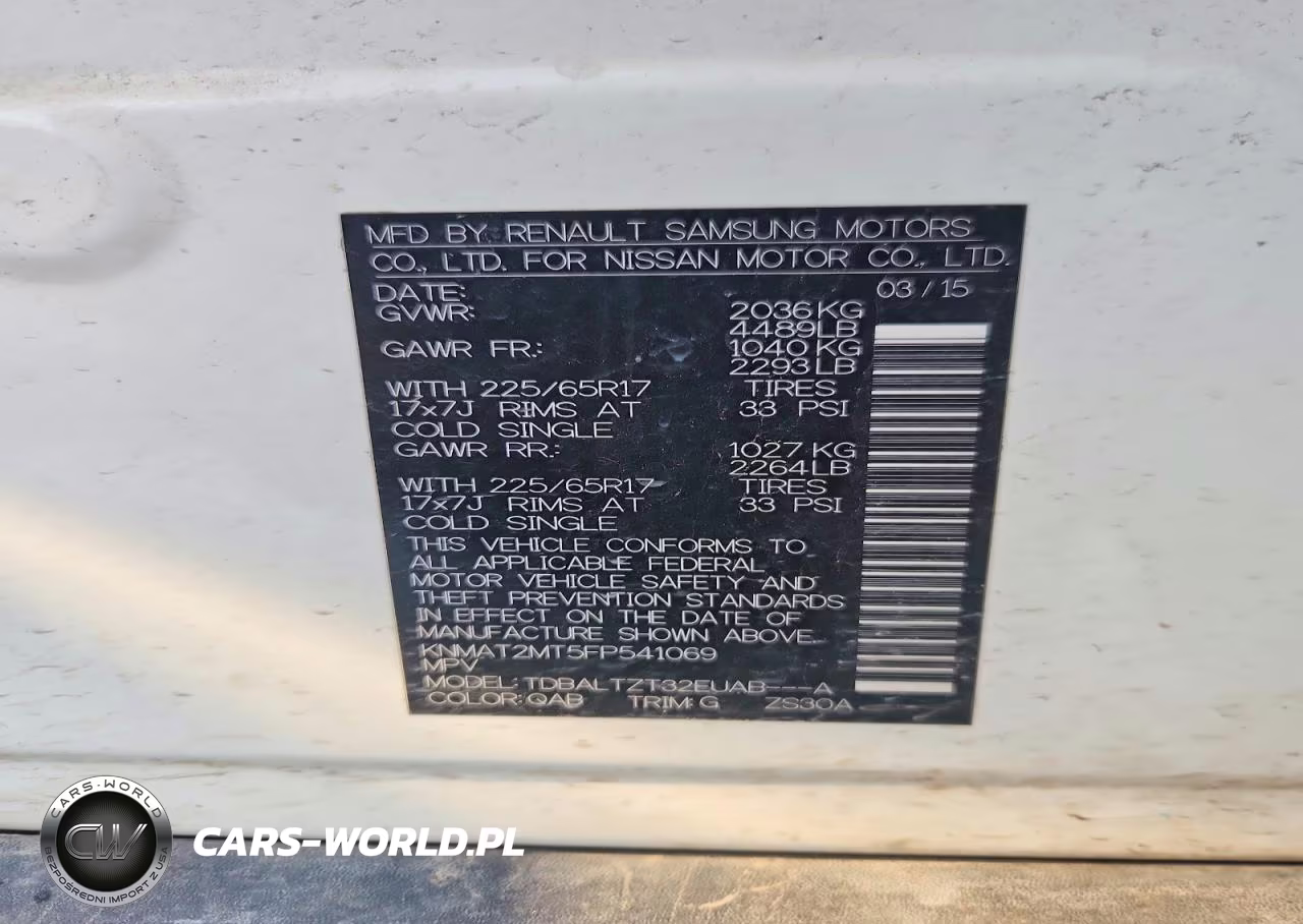 2015 Nissan Rogue Sv VIN:KNMAT2MT5FP541069 - 13