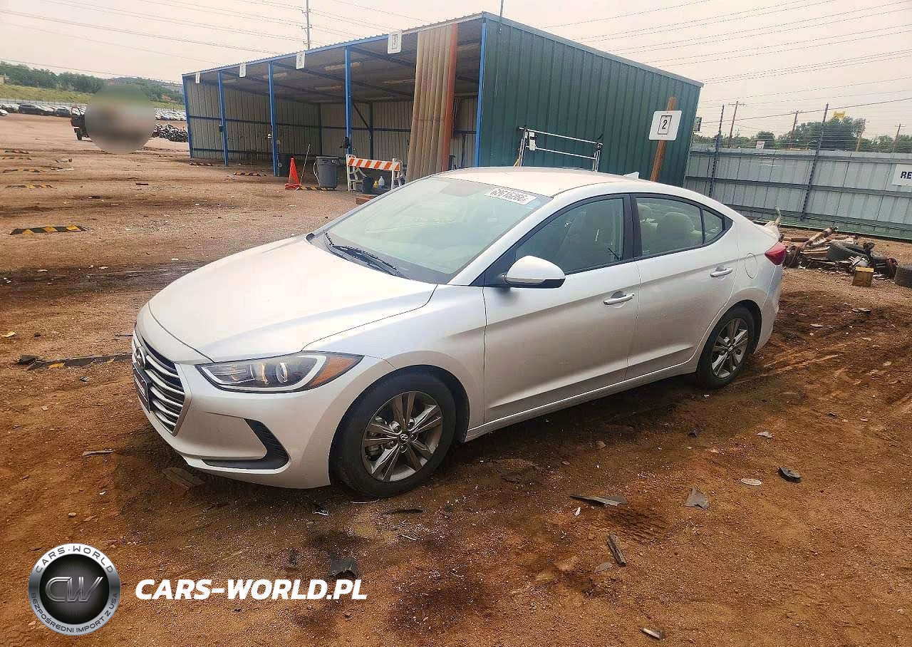 2017 Hyundai Elantra Se VIN:5NPD84LF1HH001688 - 1