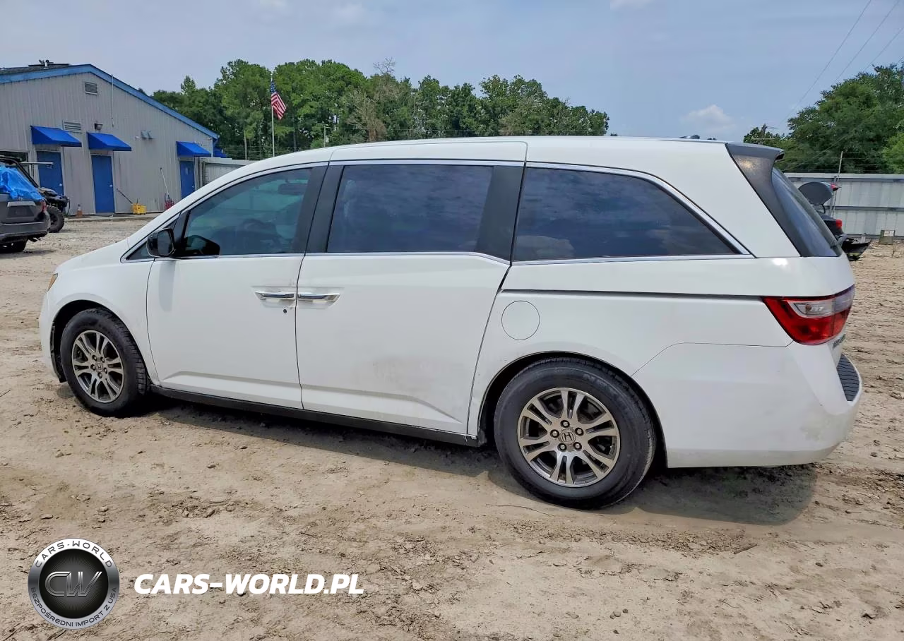 2013 Honda Odyssey Exl VIN:5FNRL5H65DB044927 - 2