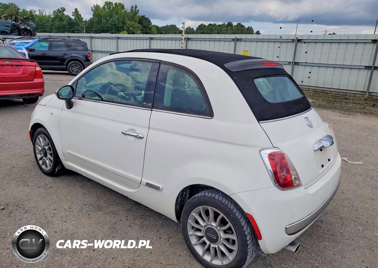 2012 Fiat 500 Lounge VIN:3C3CFFER4CT365668 - 2
