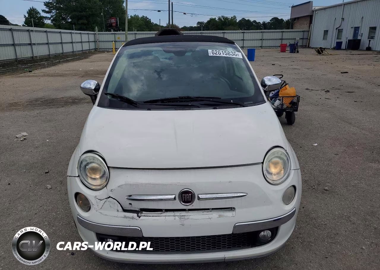 2012 Fiat 500 Lounge VIN:3C3CFFER4CT365668 - 5